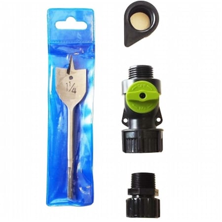 Earth Minded Add-A-Spigot Kit to Any Rain Barrel or Container EA104310